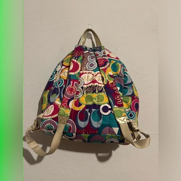 Coach Poppy Y2k ThrowBack Backpack - Picture 2 of 5